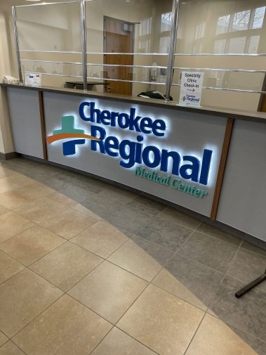Cherokee Regional Medical Center - Interior Signage